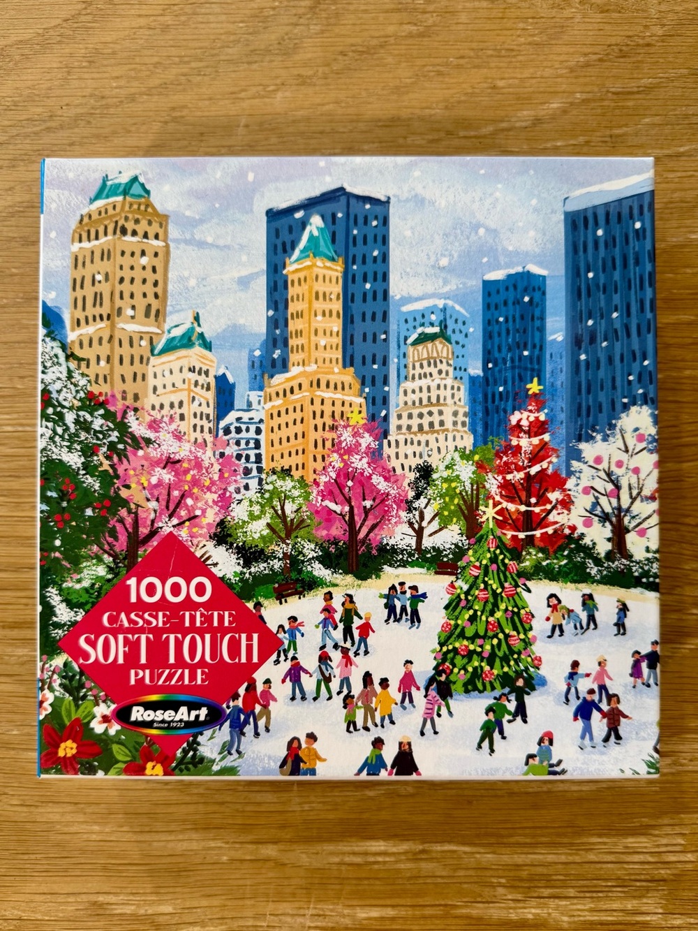 New York Christmas Soft Touch 1000 Piece Puzzle